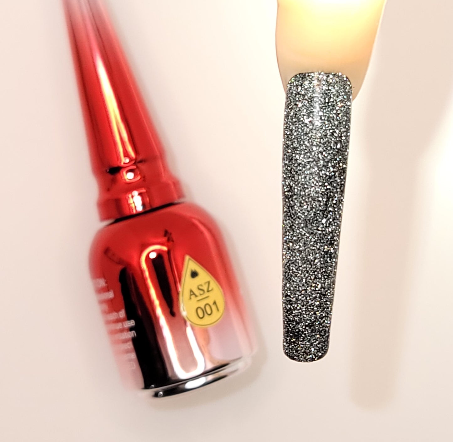 Silver StarDust Gel Polish