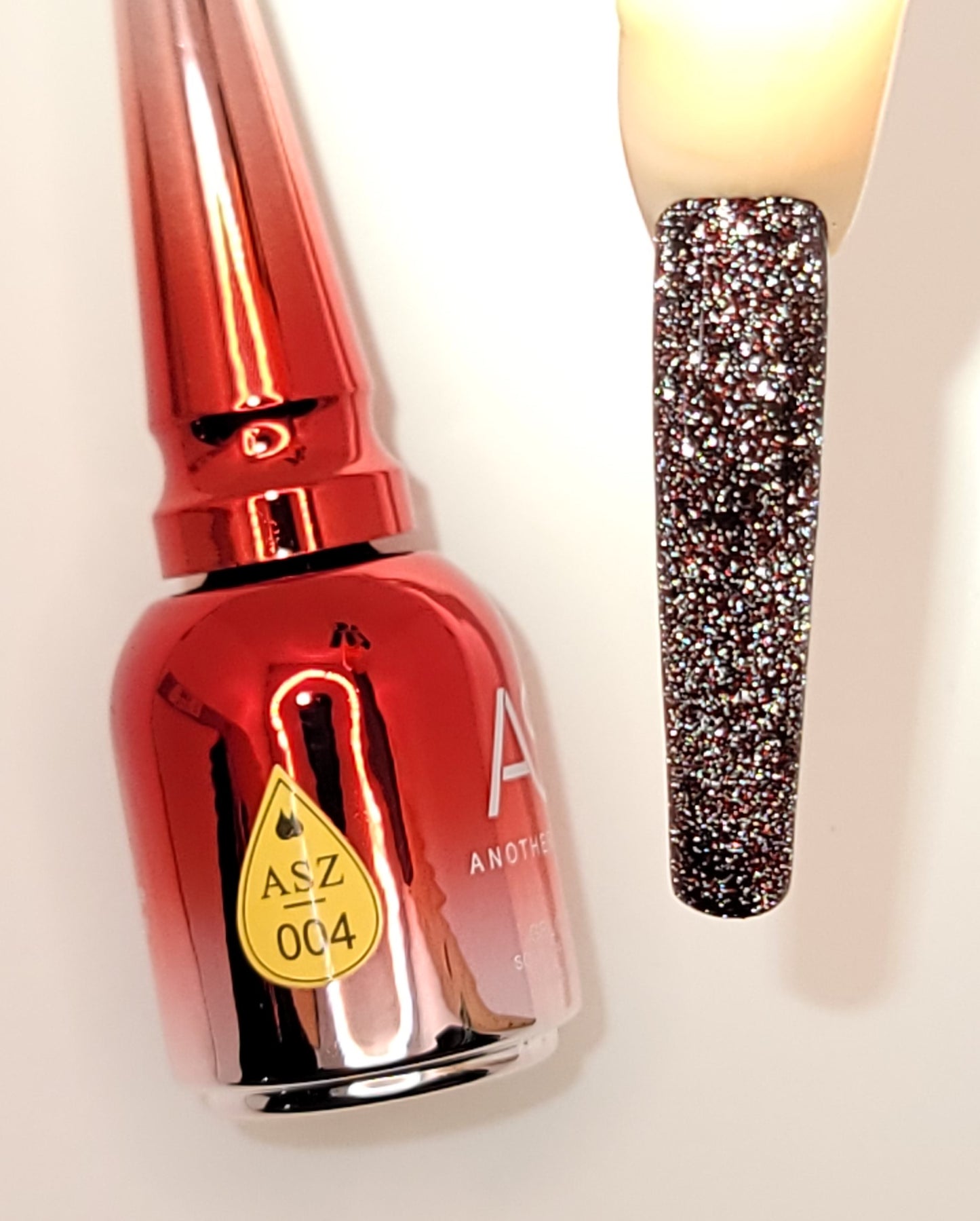 Ruby Red StarDust Gel Polish