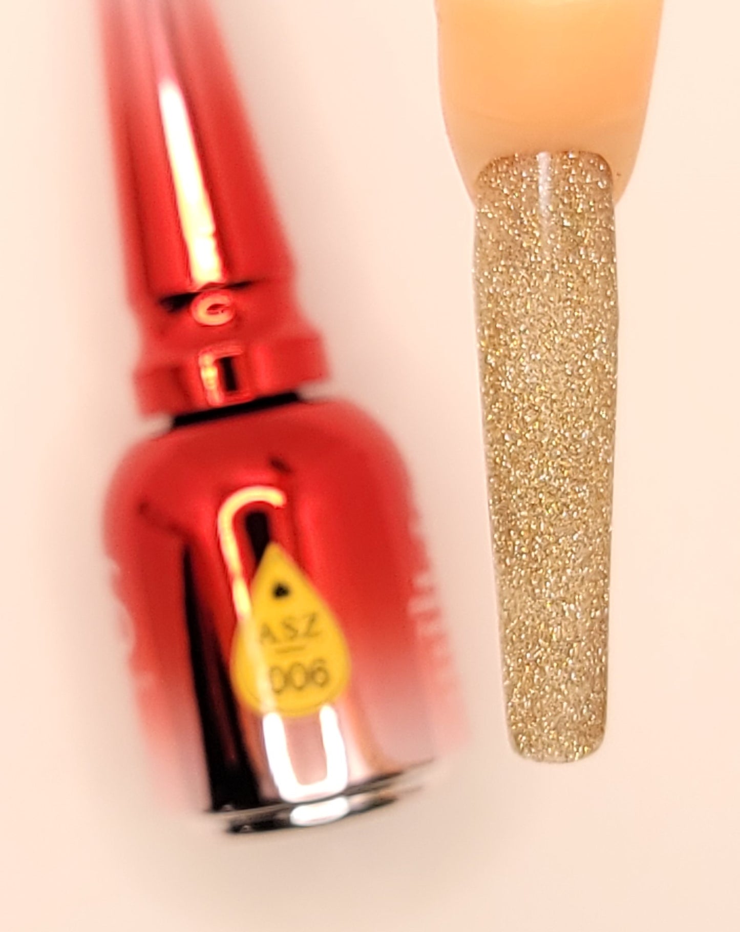 Gold StarDust Gel Polish