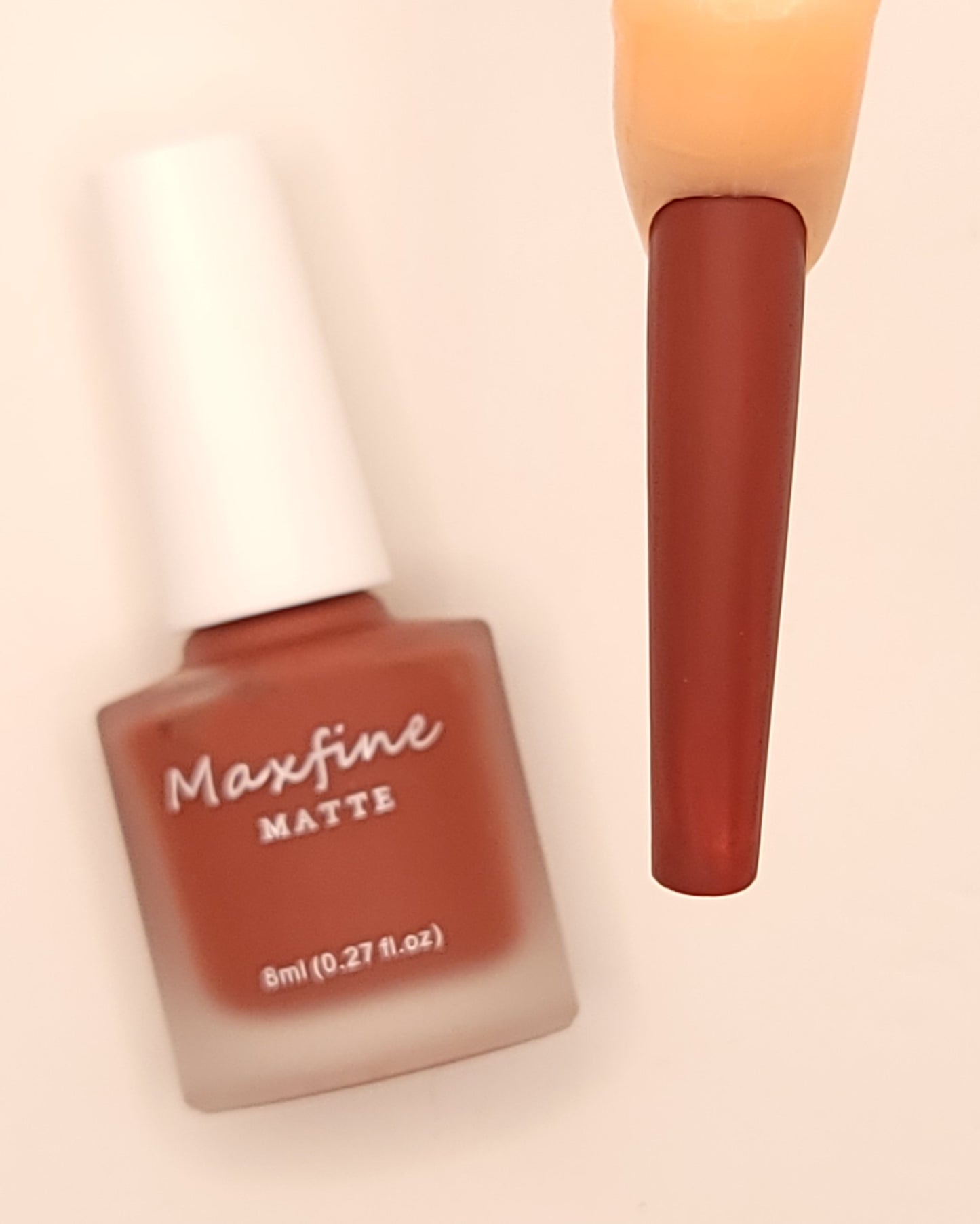 Chocolate Red StarGlow Water Based Gel Polish