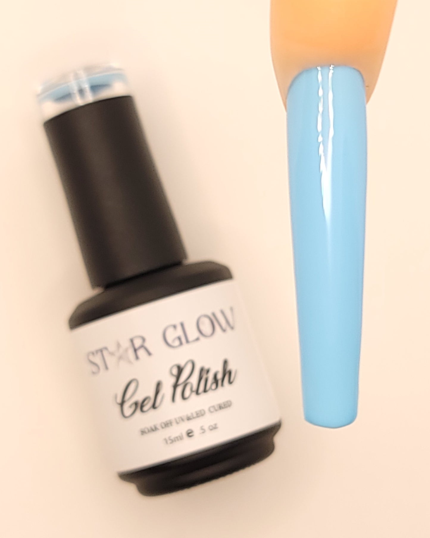 Baby Blue StarGlow Gel Polish