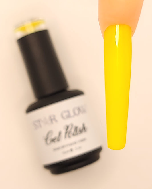 True Yellow StarGlow Gel Polish