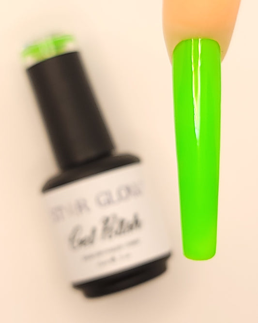 Neon Green StarGlow Gel Polish