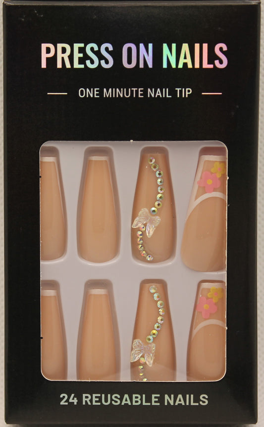 Press On Nails - Nude 3D