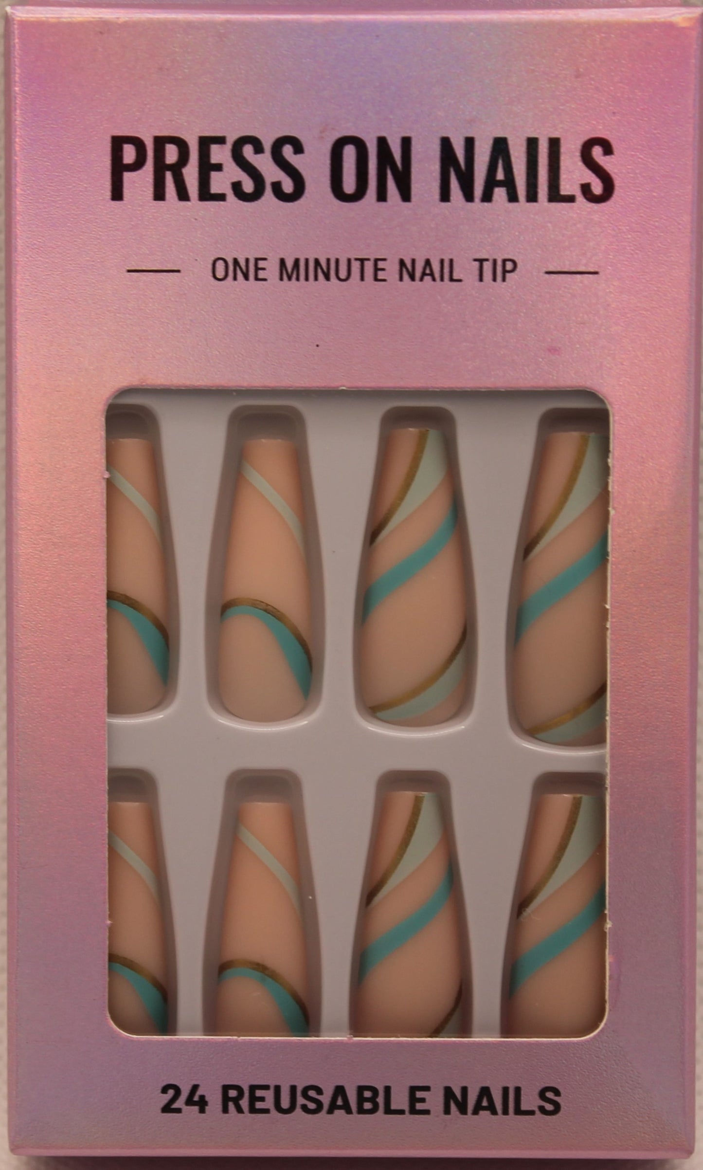 Press On Nails - Nude & Multicolor